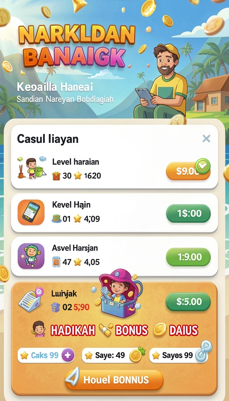 Halaman detail dengan informasi versi, ukuran, dan rating.